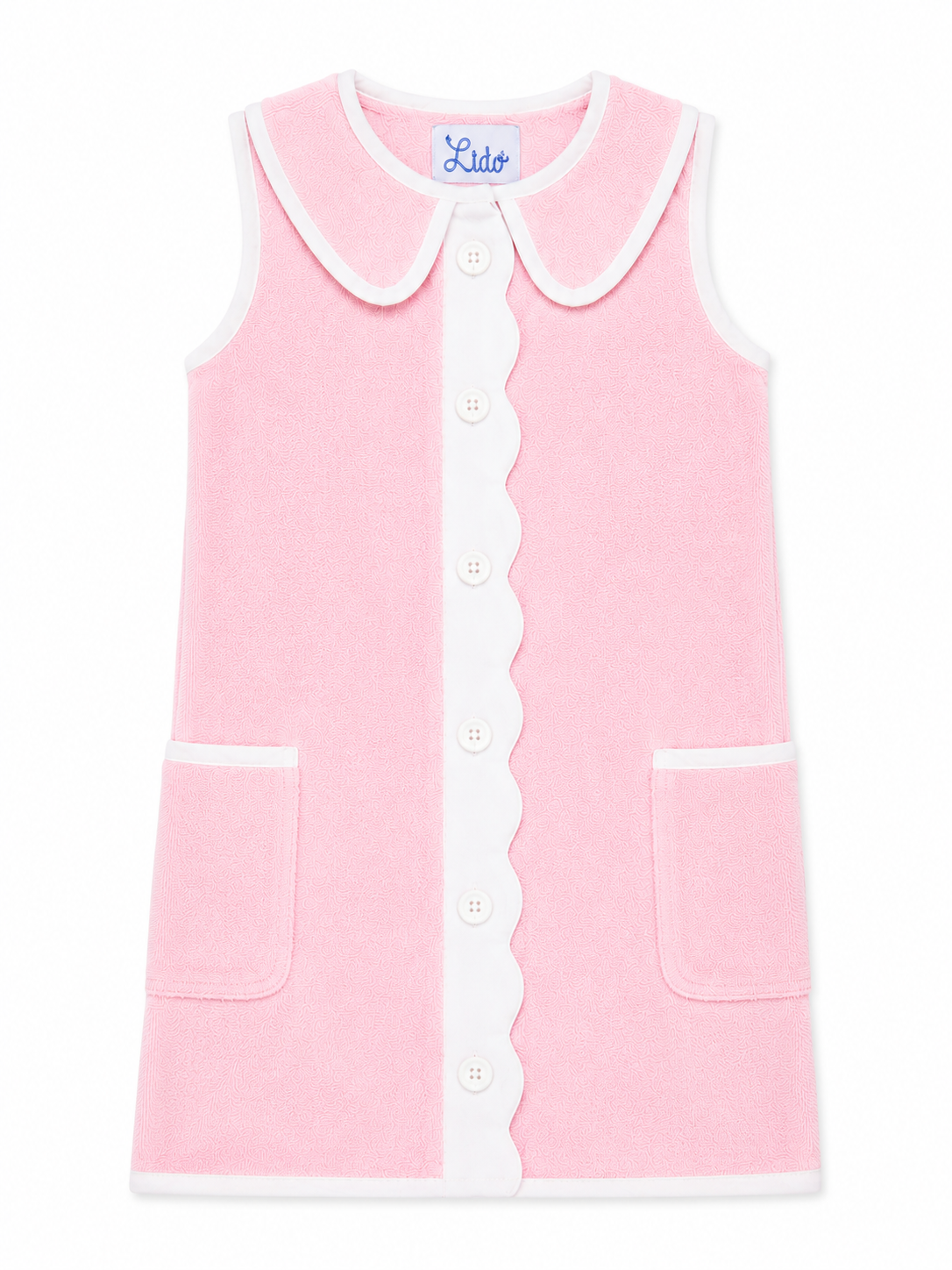 Catalina Pink Terry Dress