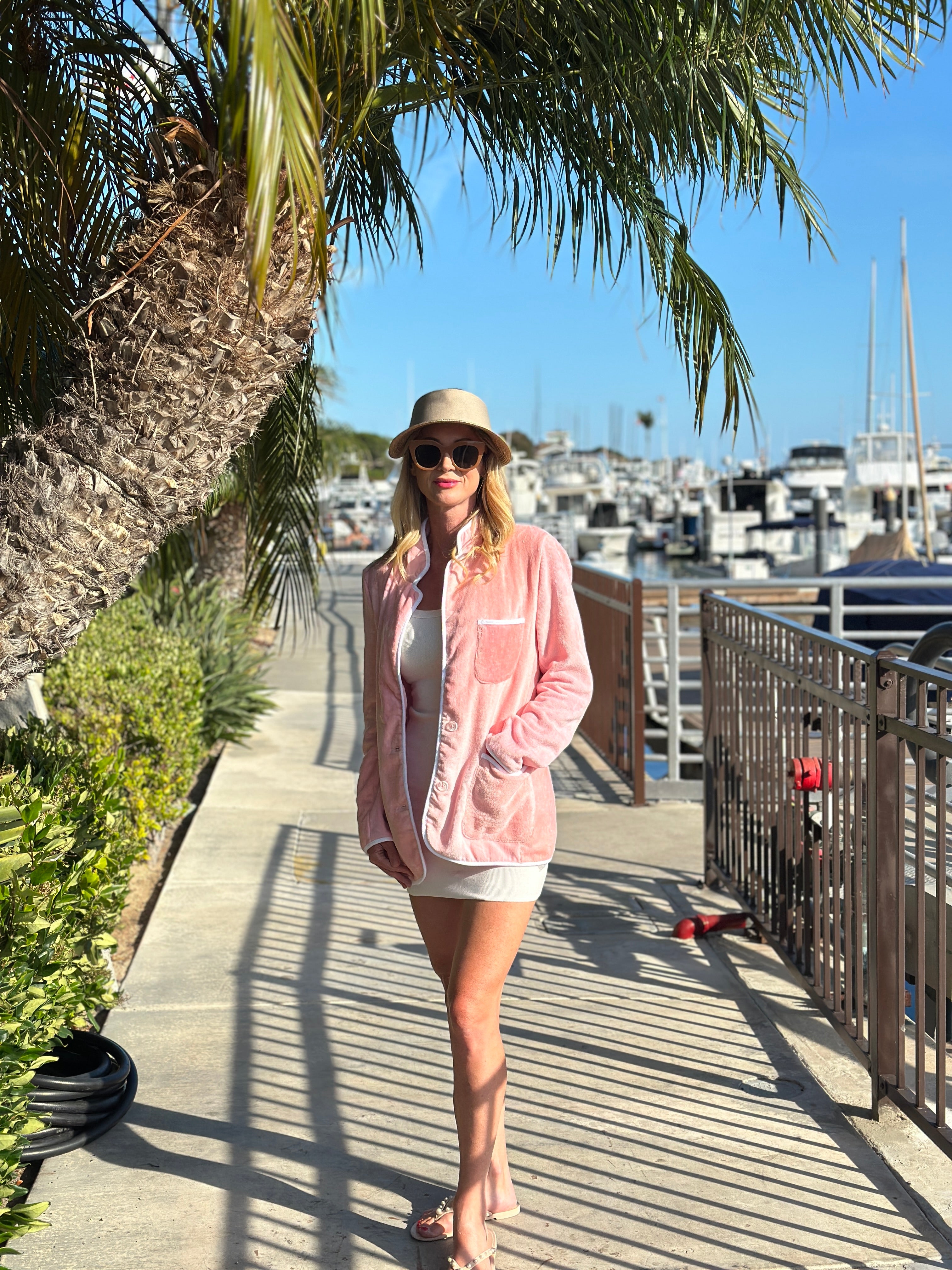Women's Catalina Pink Blazer