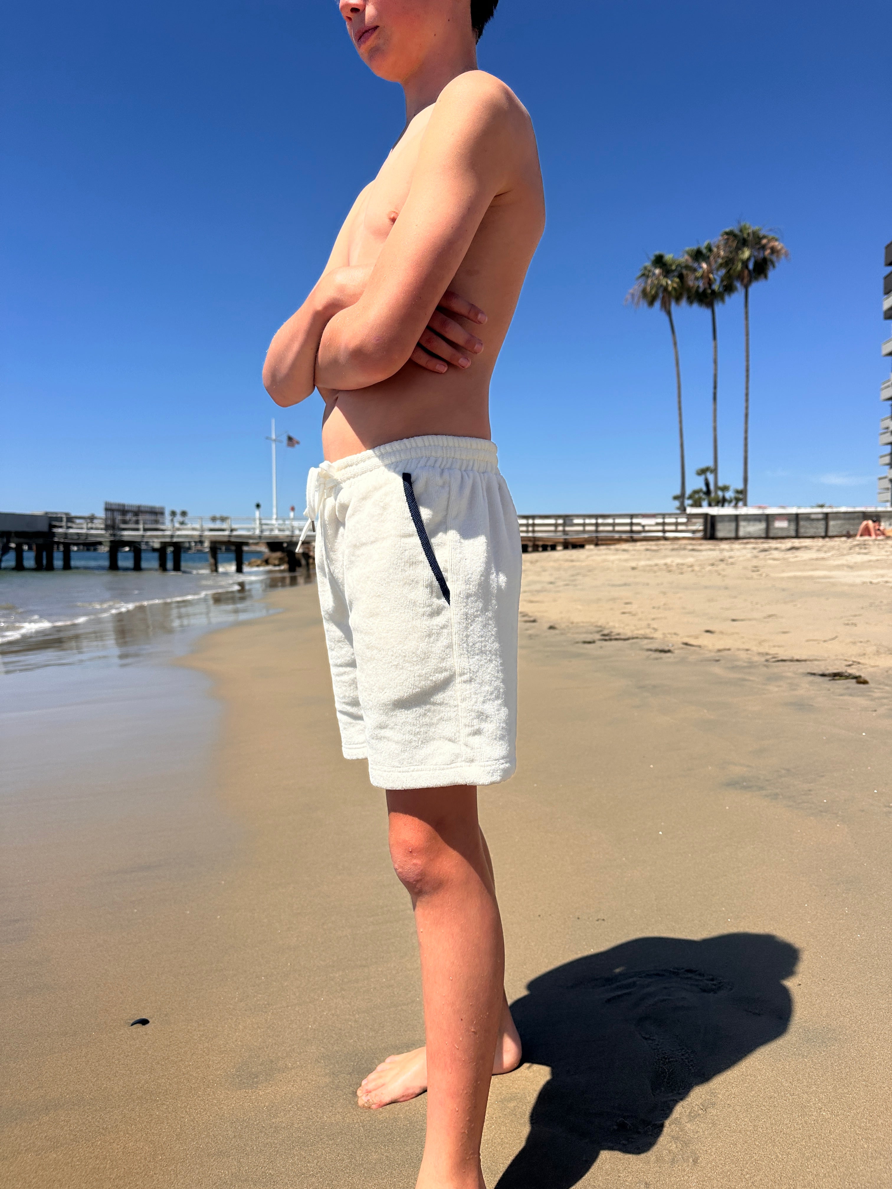 Children's Malibu White Shorts