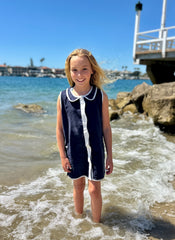 Newport Navy Terry Dress