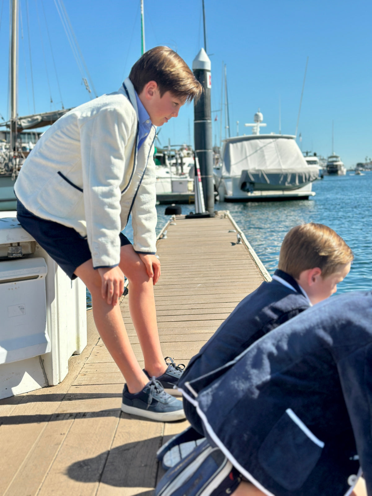 Children's Malibu White Blazer