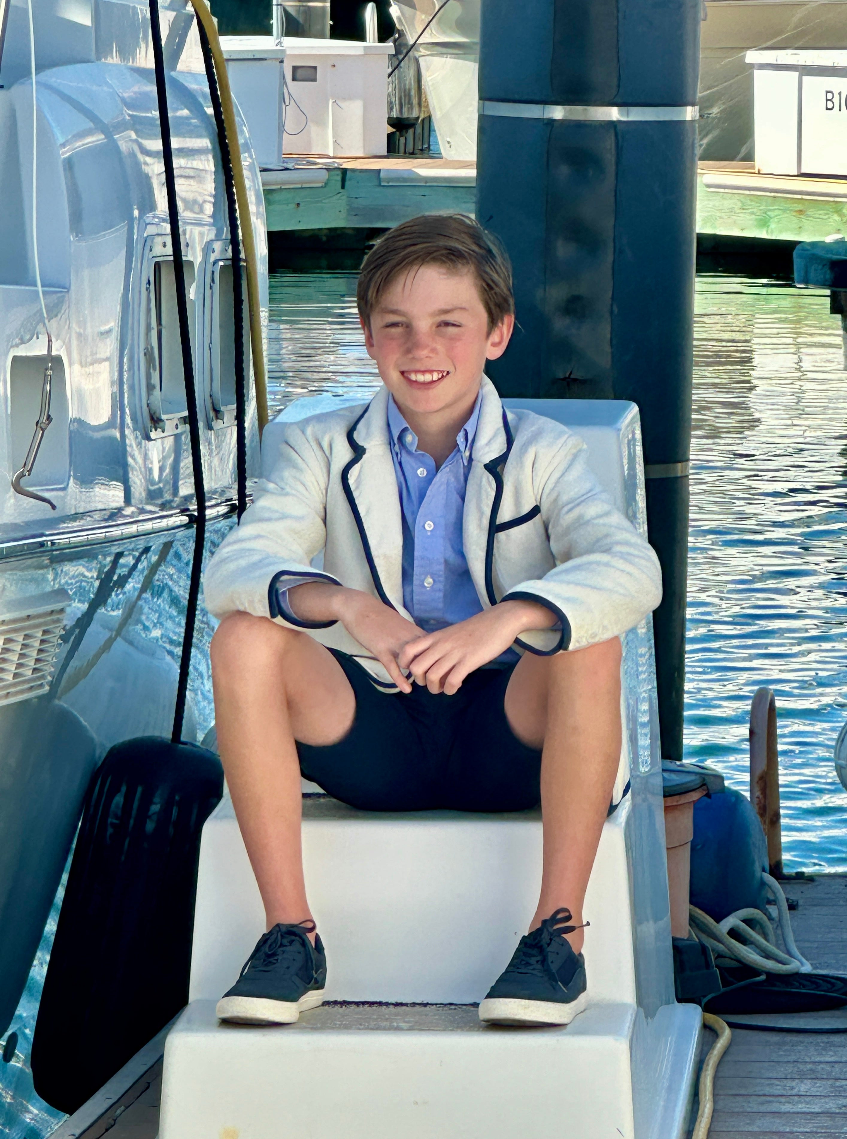 Children's Malibu White Blazer