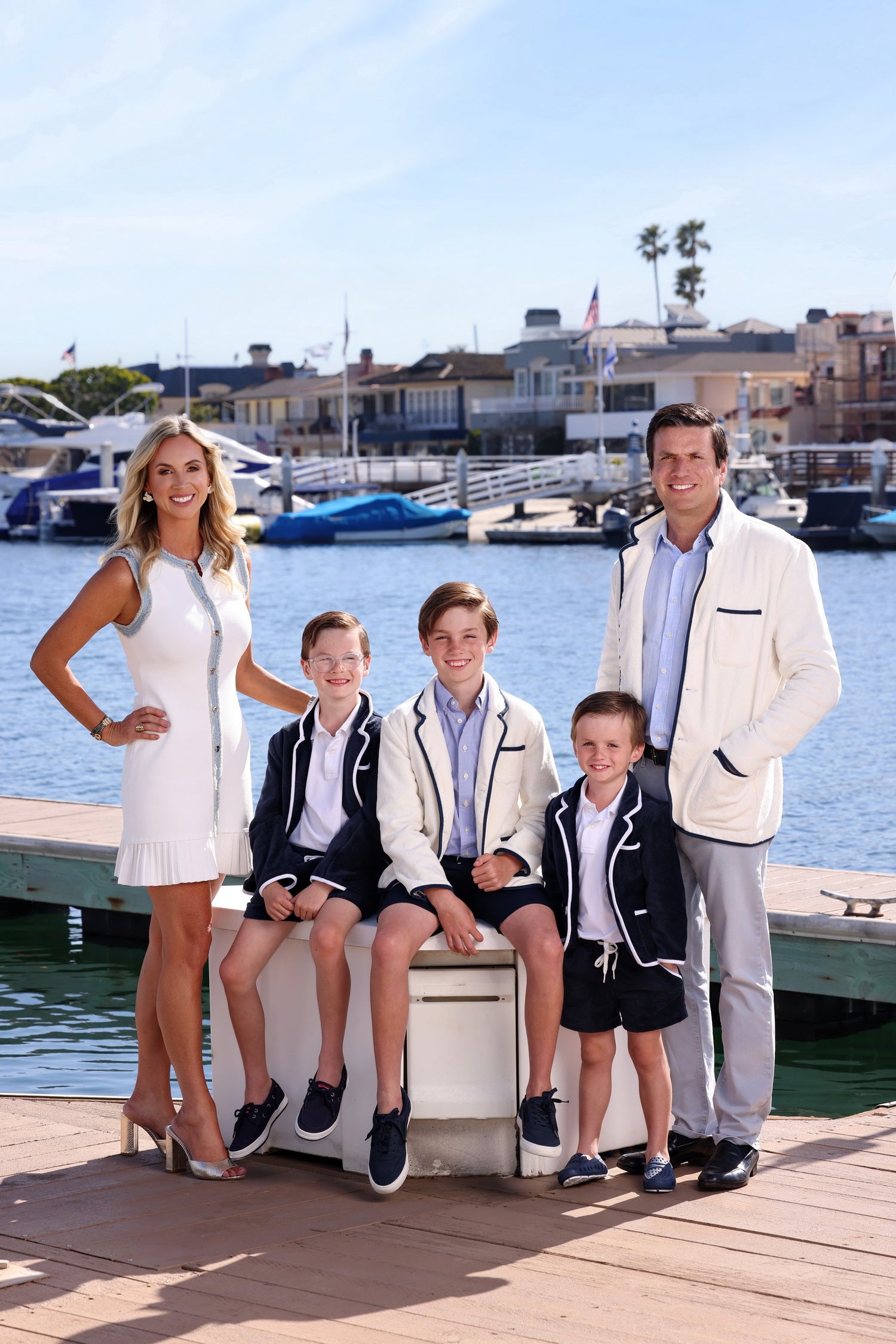 Children's Malibu White Blazer