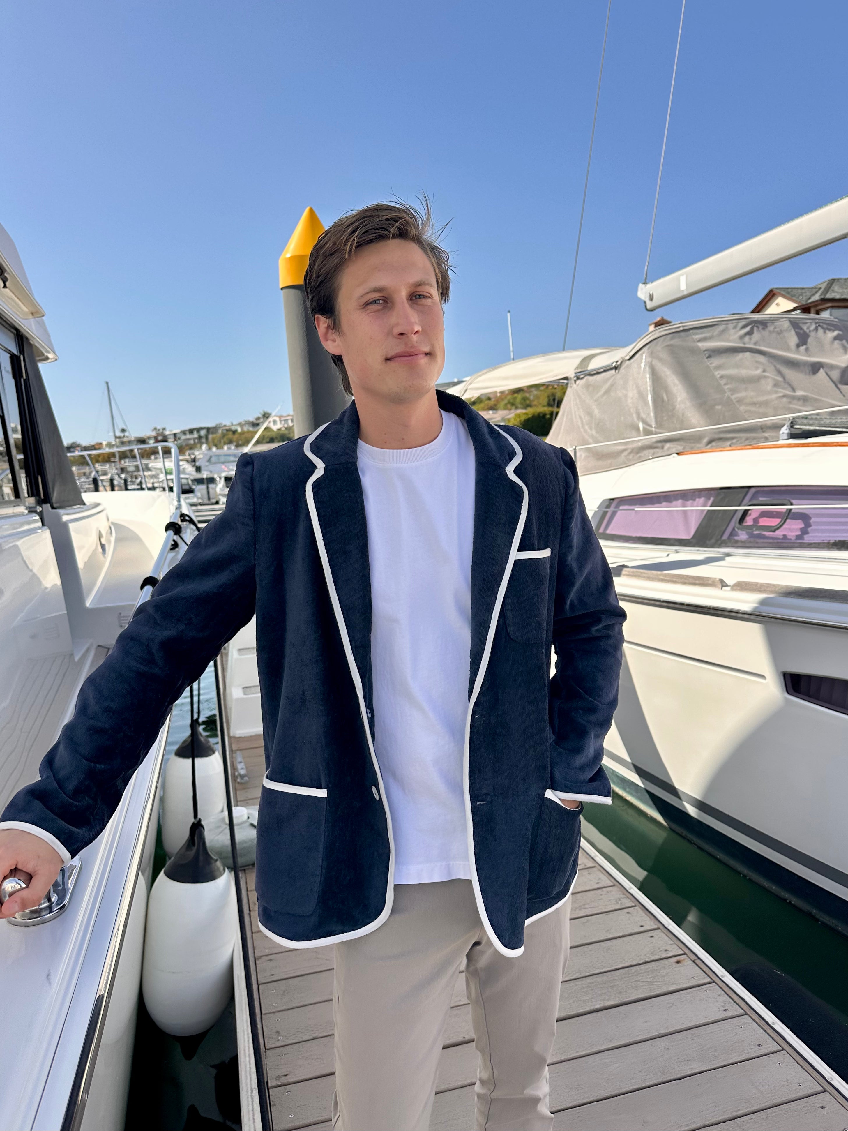 Men's Newport Navy Blazer