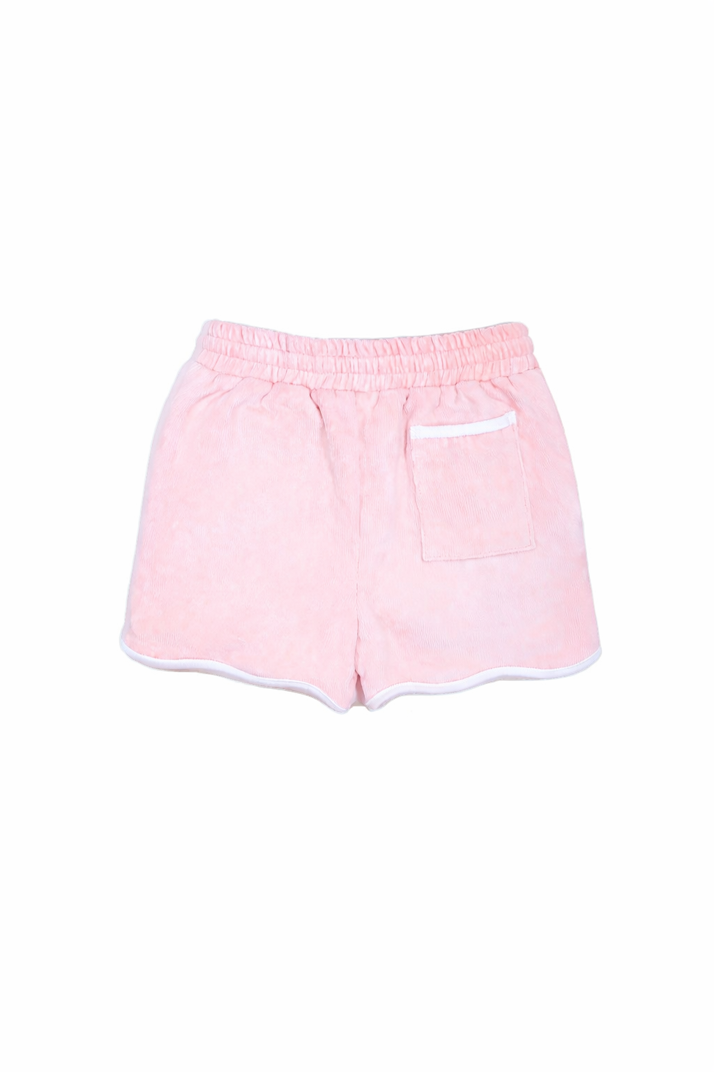 Girl's Catalina Pink Scalloped shorts
