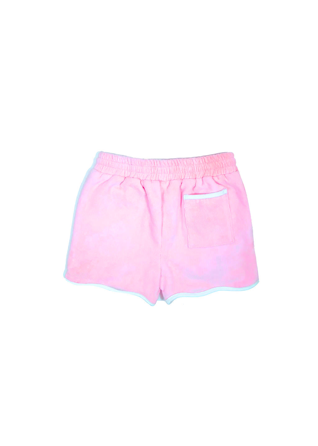Girl's Catalina Pink Scalloped shorts