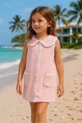 Catalina Pink Terry Dress